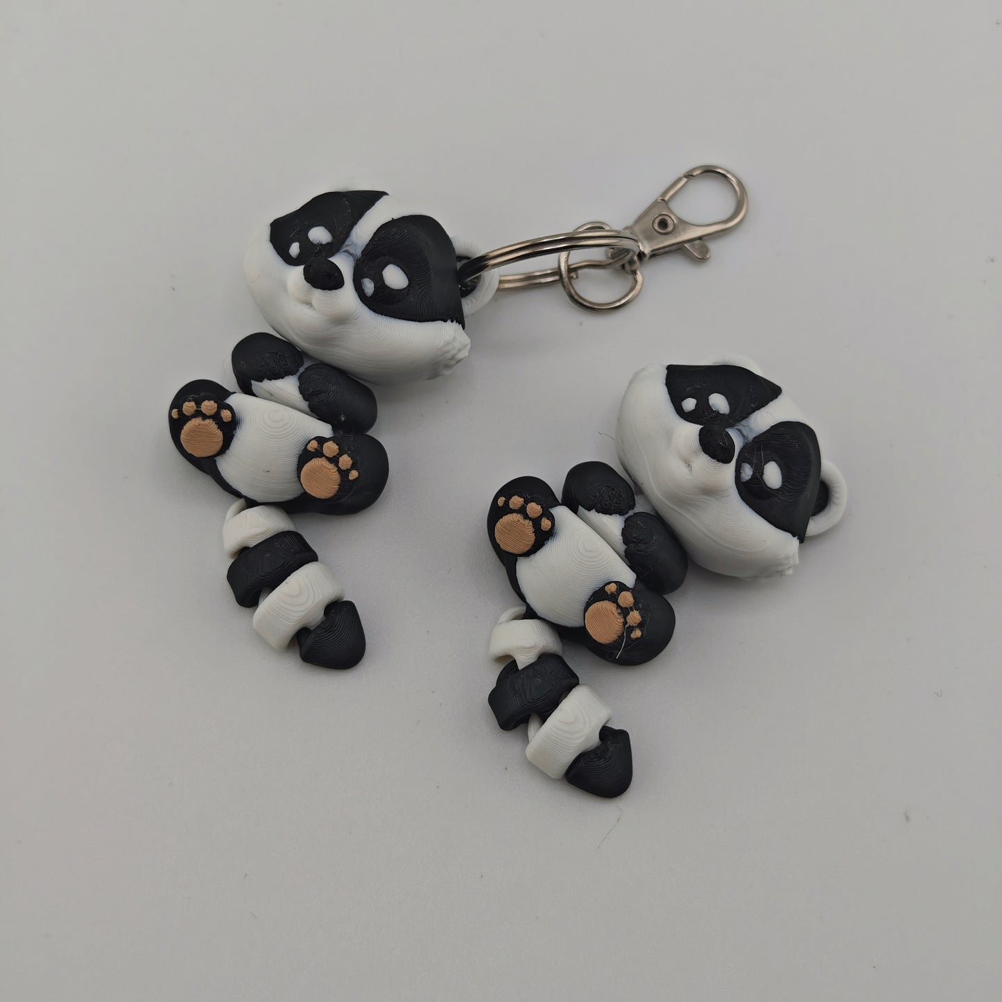 Articulated Badger Keyring