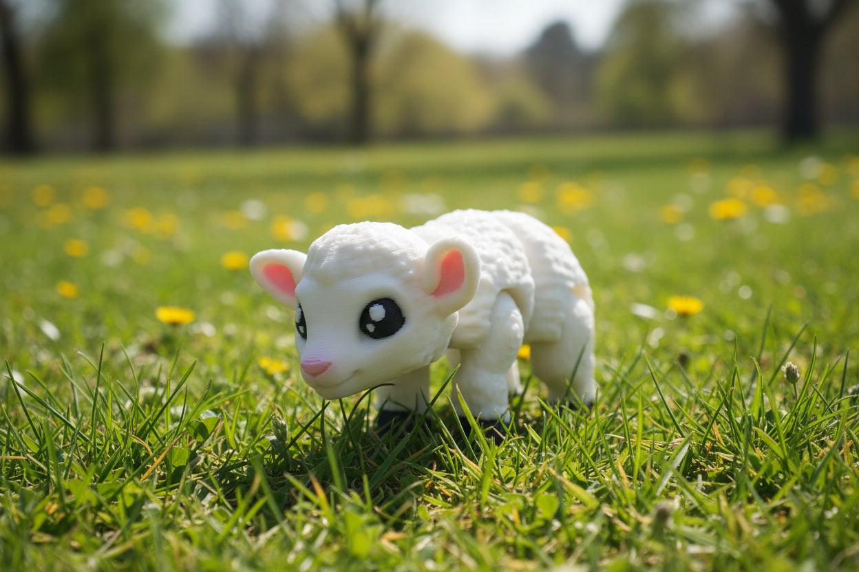 Lamb Articulated Toy