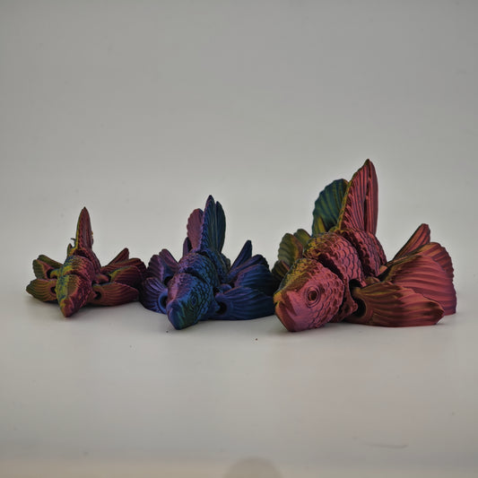 Beta / Fighting Fish Articulated FIdget Toy