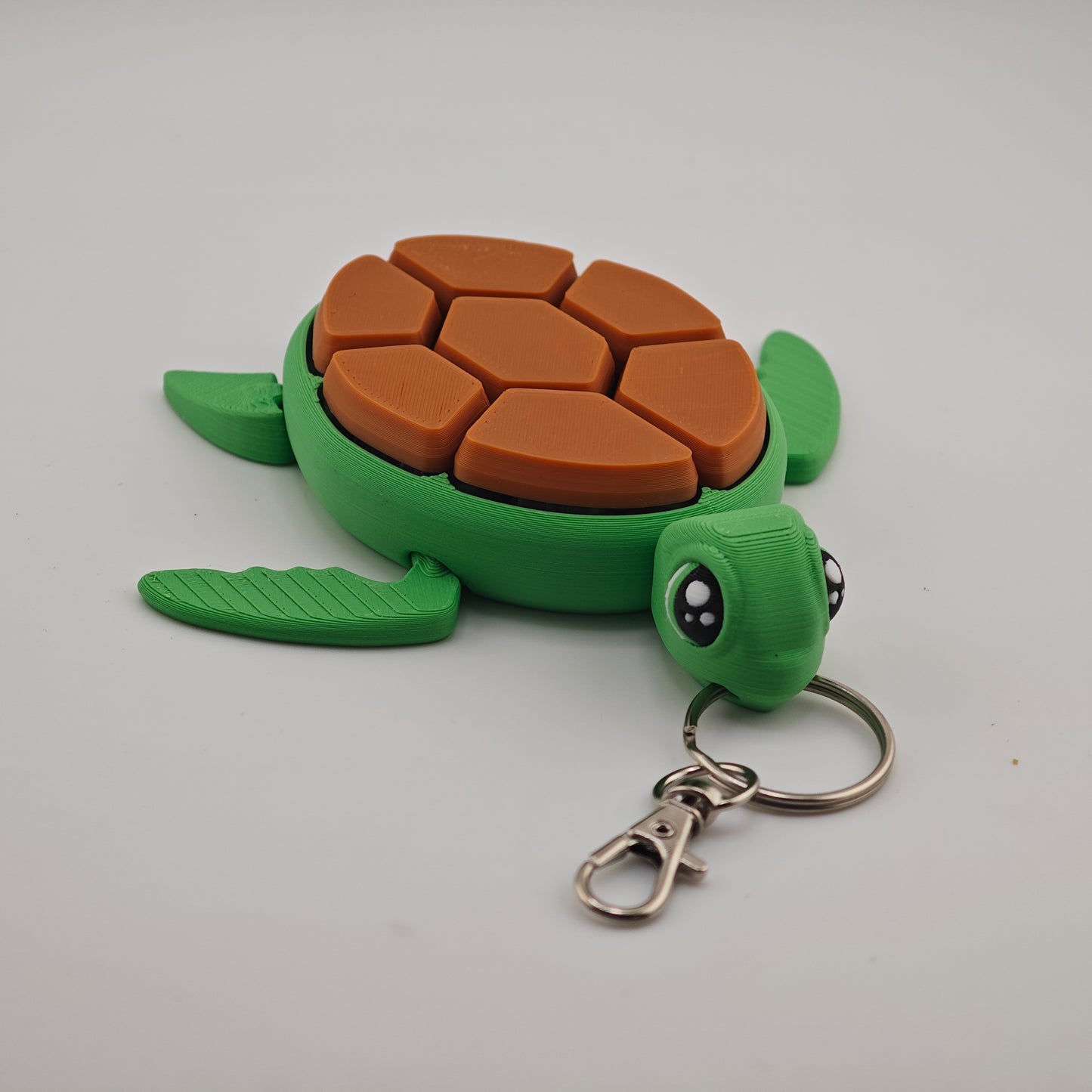 Turtle 7-Button Fidget Clicker – Quiet Desk & Pocket Fidget Calm Clicks