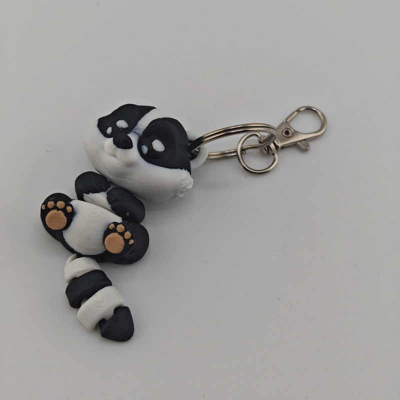 Articulated Badger Keyring