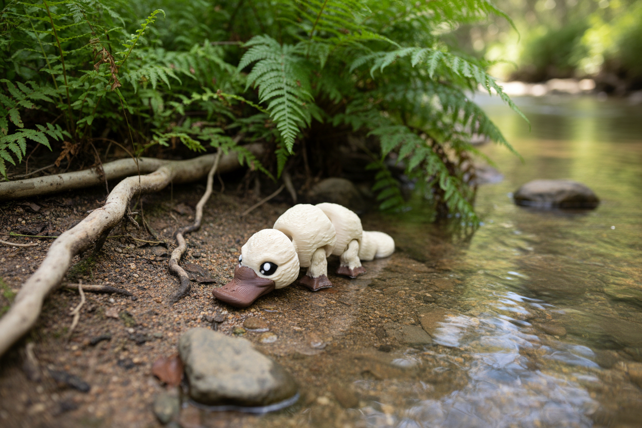 Mini Platypus Articulated Animal Fidget
