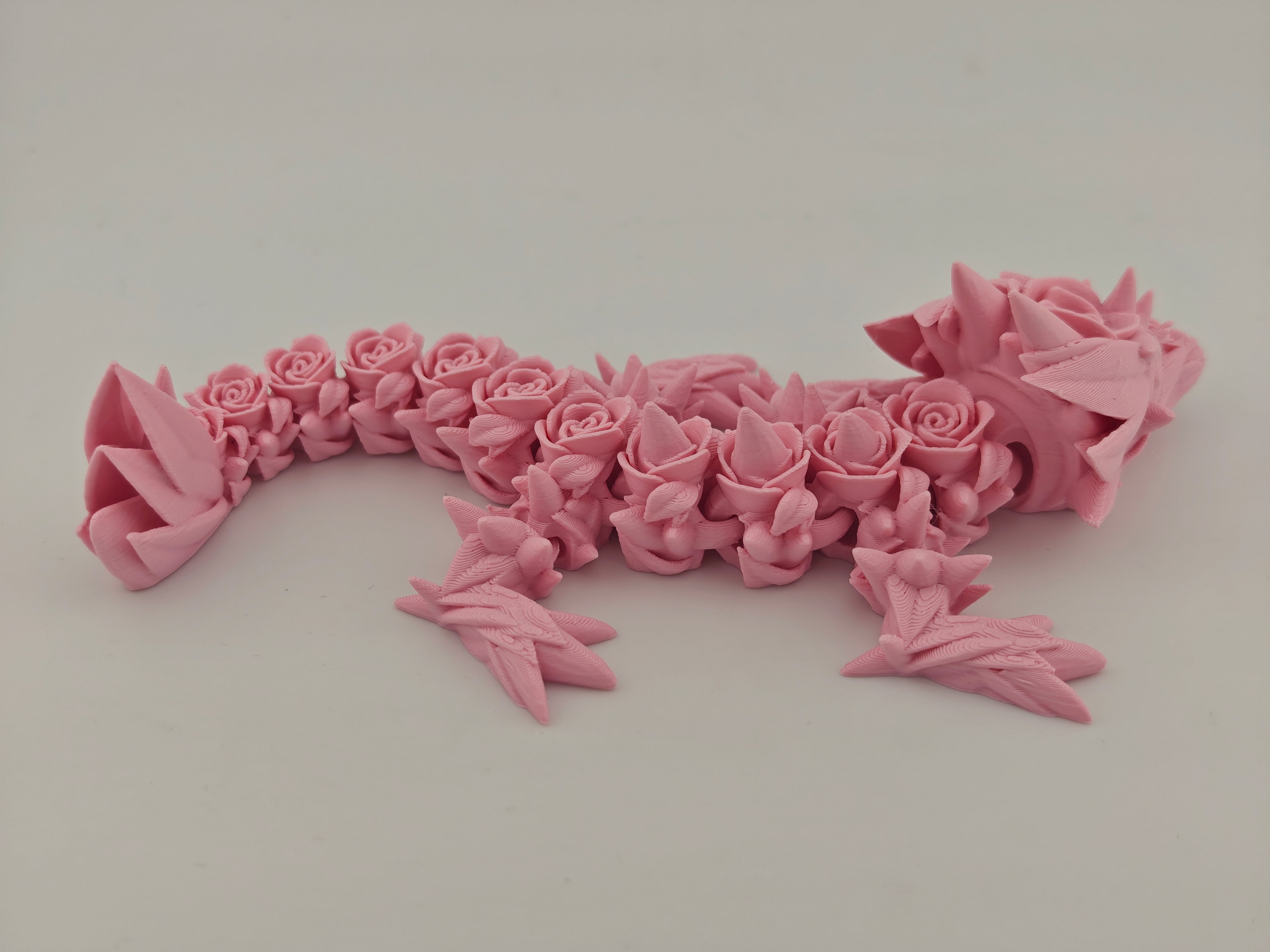 Rose Dragon - Articulated