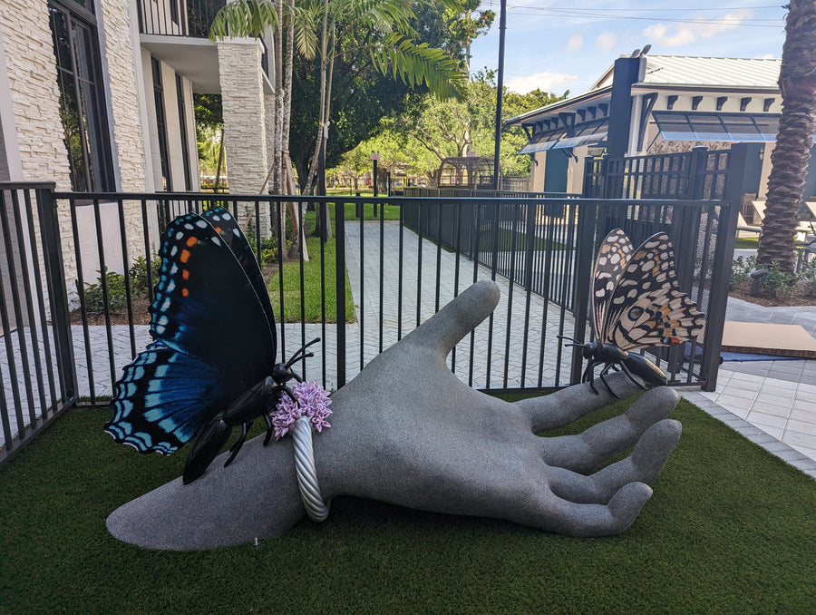 8ft Hand Sculpture