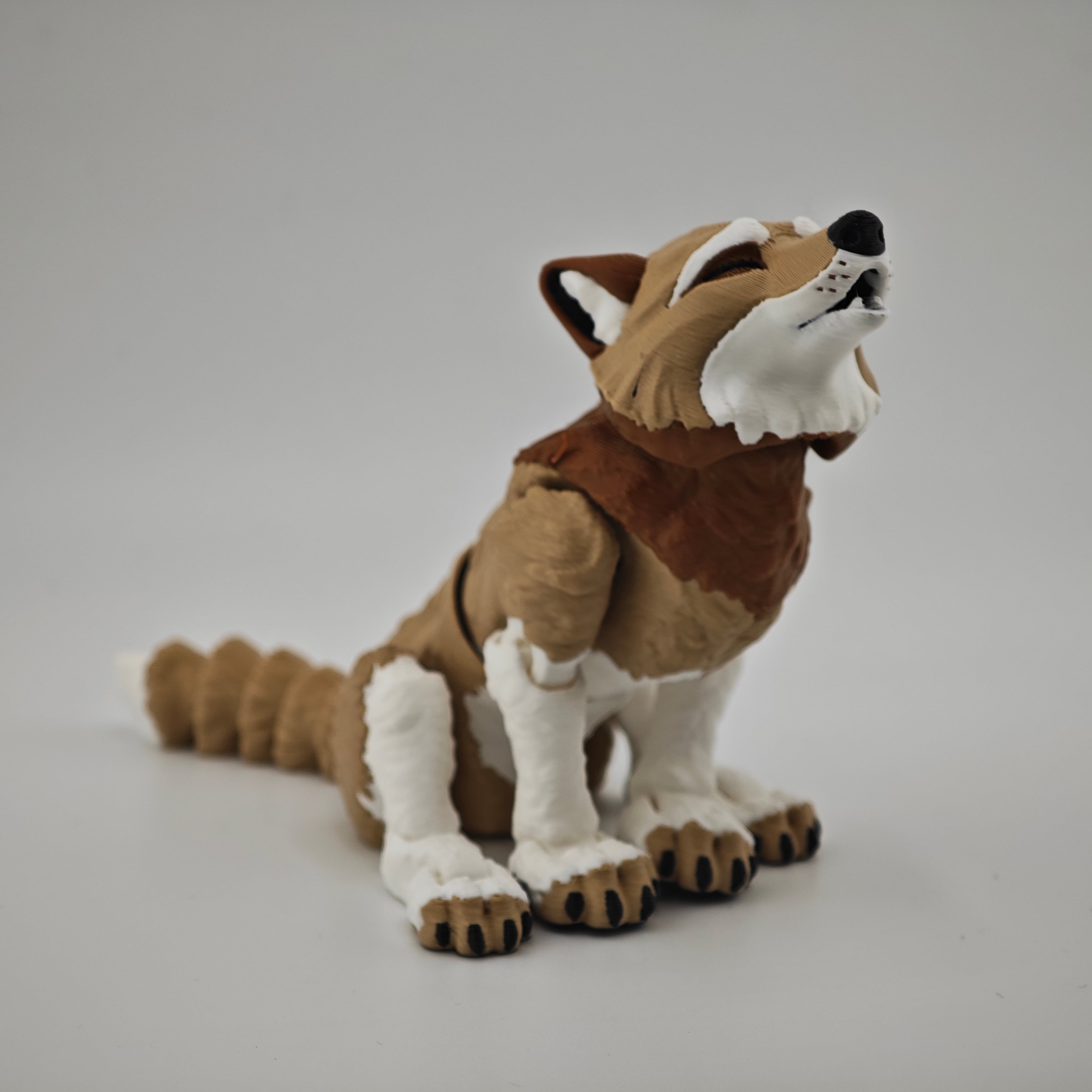 Articulated Wolf With Expresions