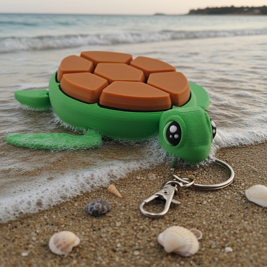 Turtle 7 Button Fidget Clicker