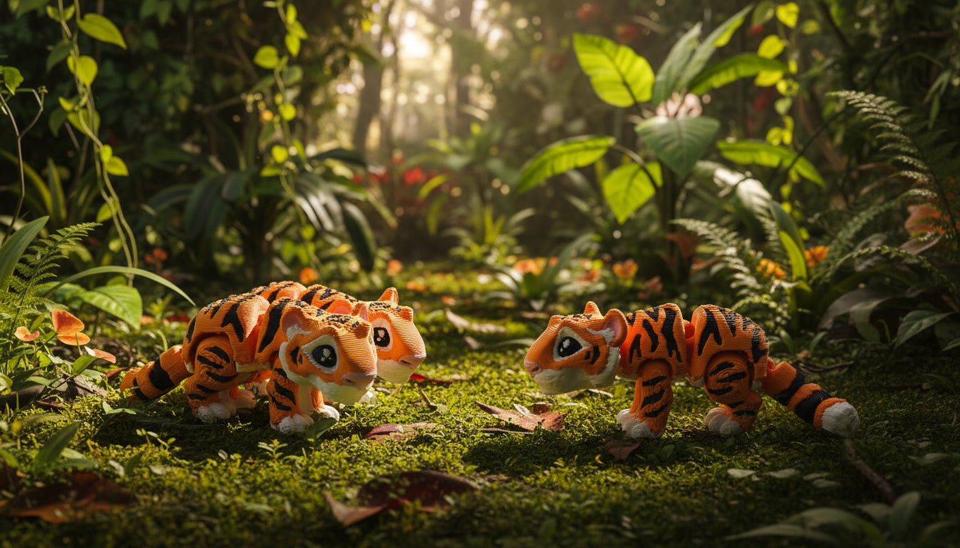 Tiger Articulated Toy