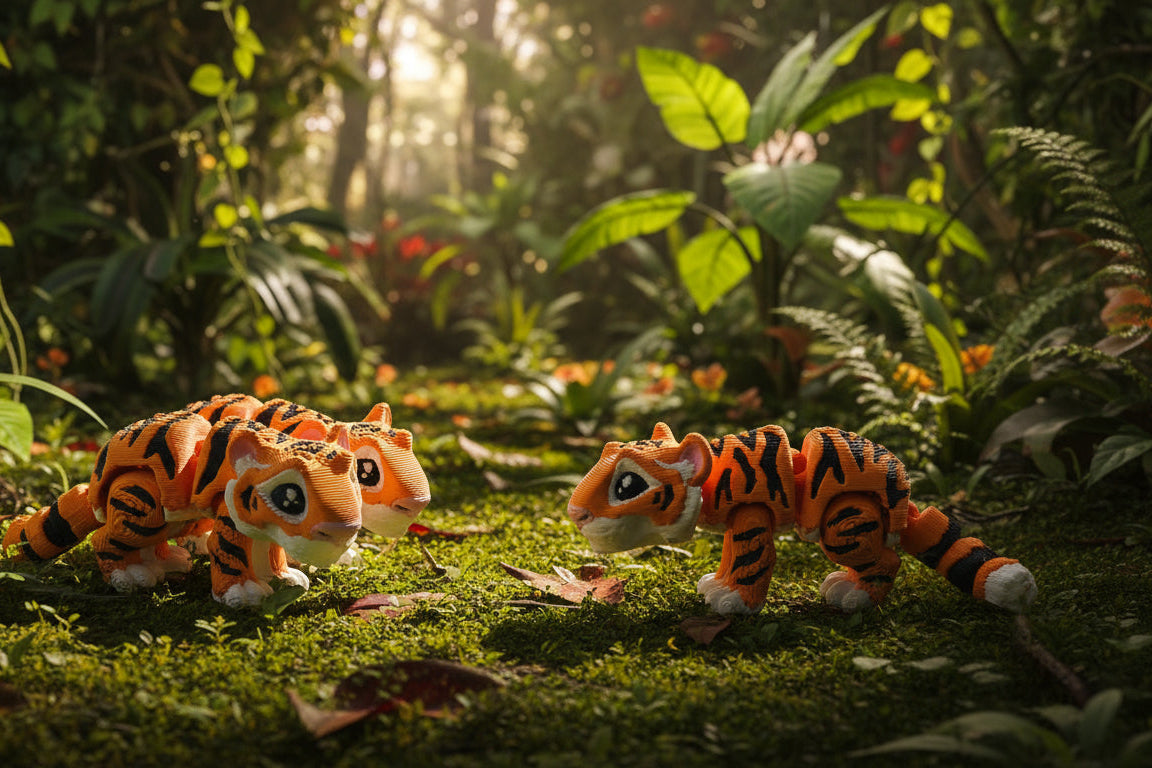 Tiger Articulated Toy