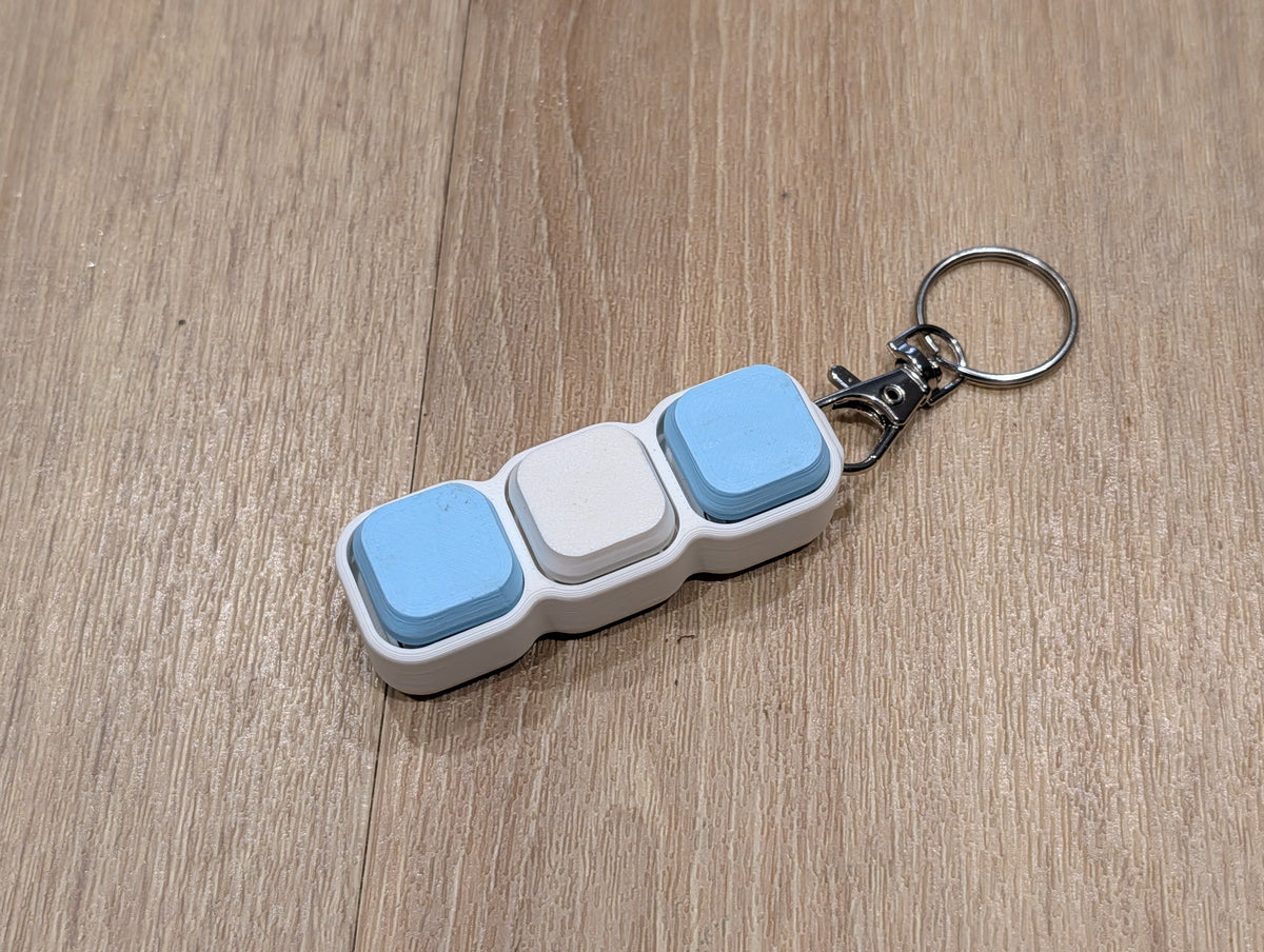 Calm Clicks 3 Button – Our Tactile Button Fidget