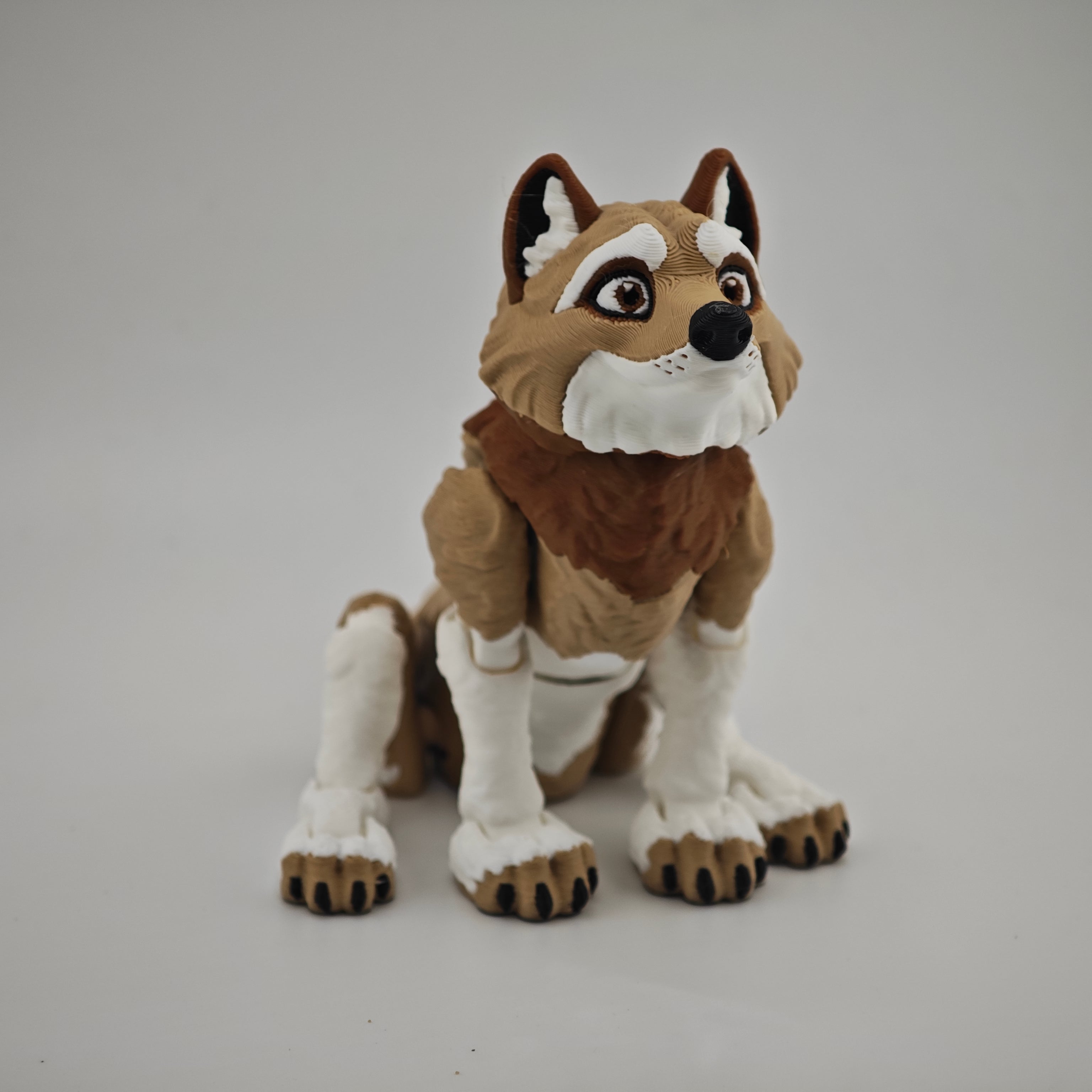 Articulated Wolf With Expresions