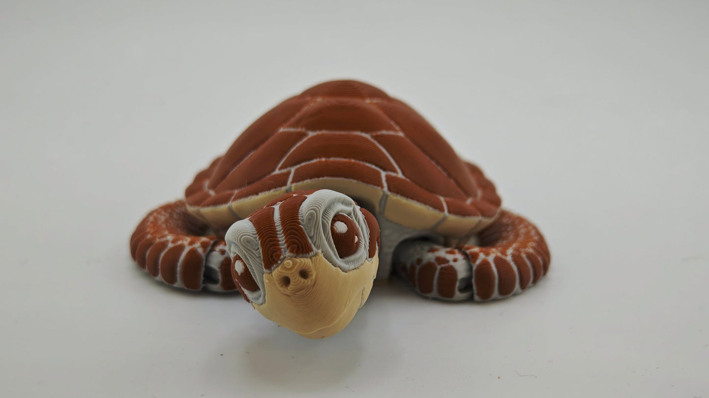 Turtle -  Articulated Fidget & Desk Toy
