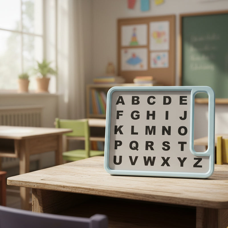 Alphabet chart for non verbal communication