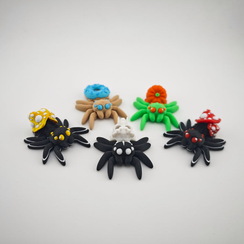 Funky Mini Spiders