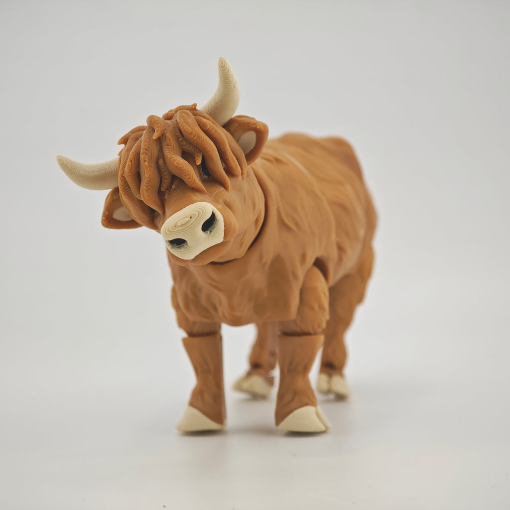 Highland Cow - Articulated Animal