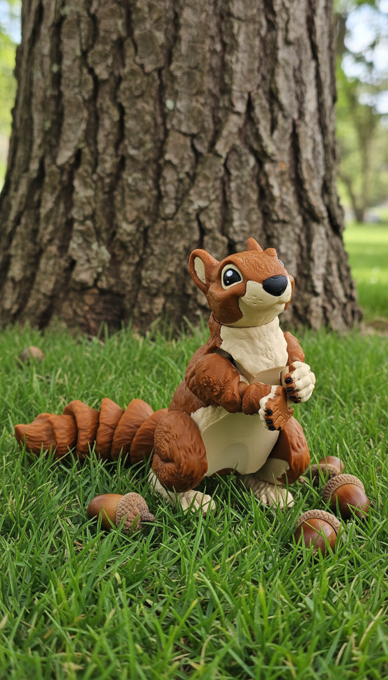 Squirle Articulated Toy