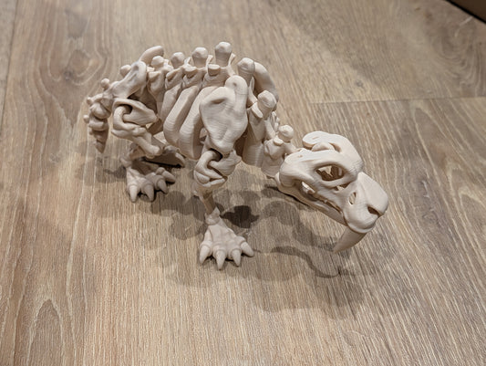 Sabretooth Tiger - Articulated Skeleton