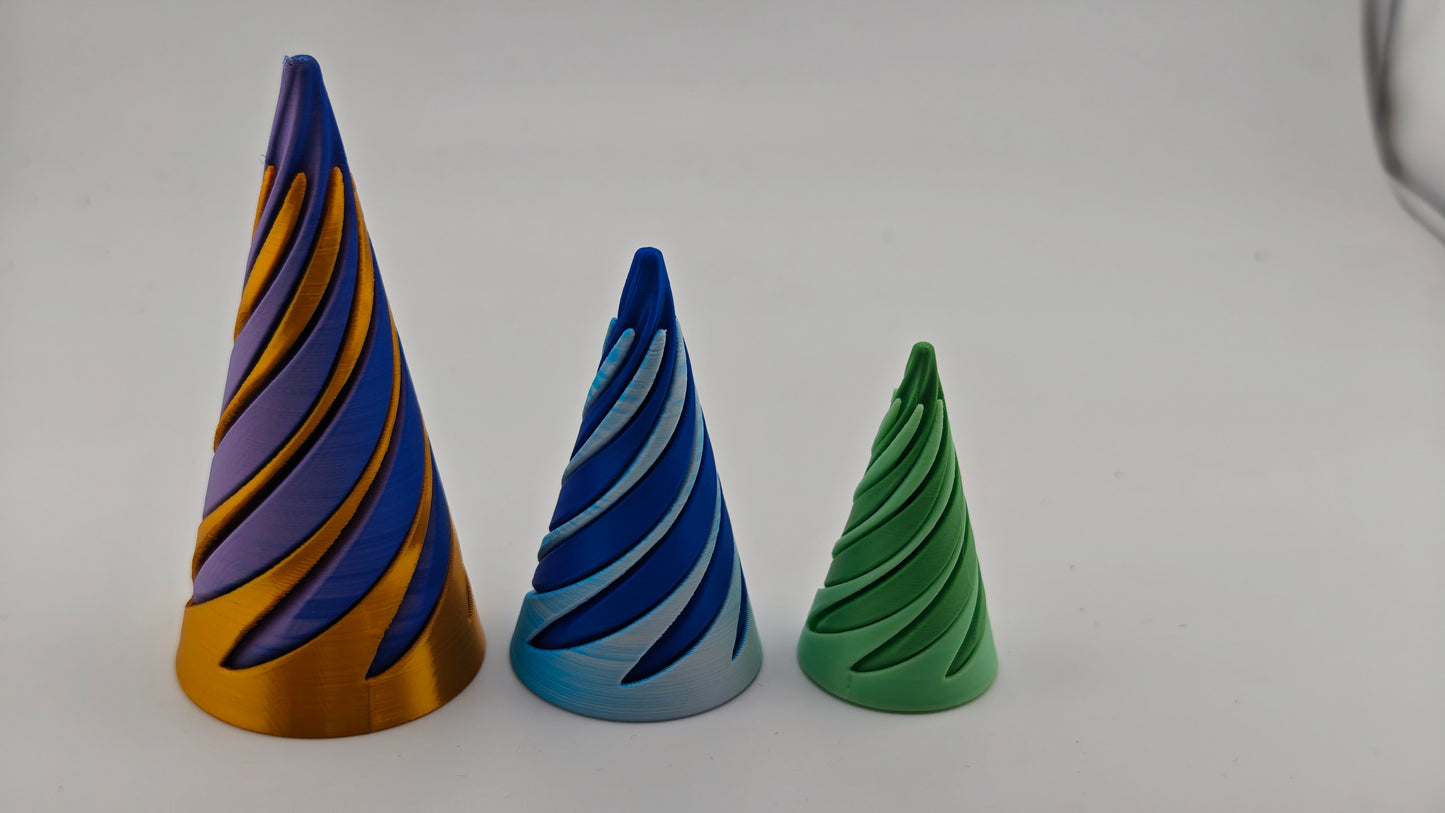 Spiral Pass through Desk Fidget Toy