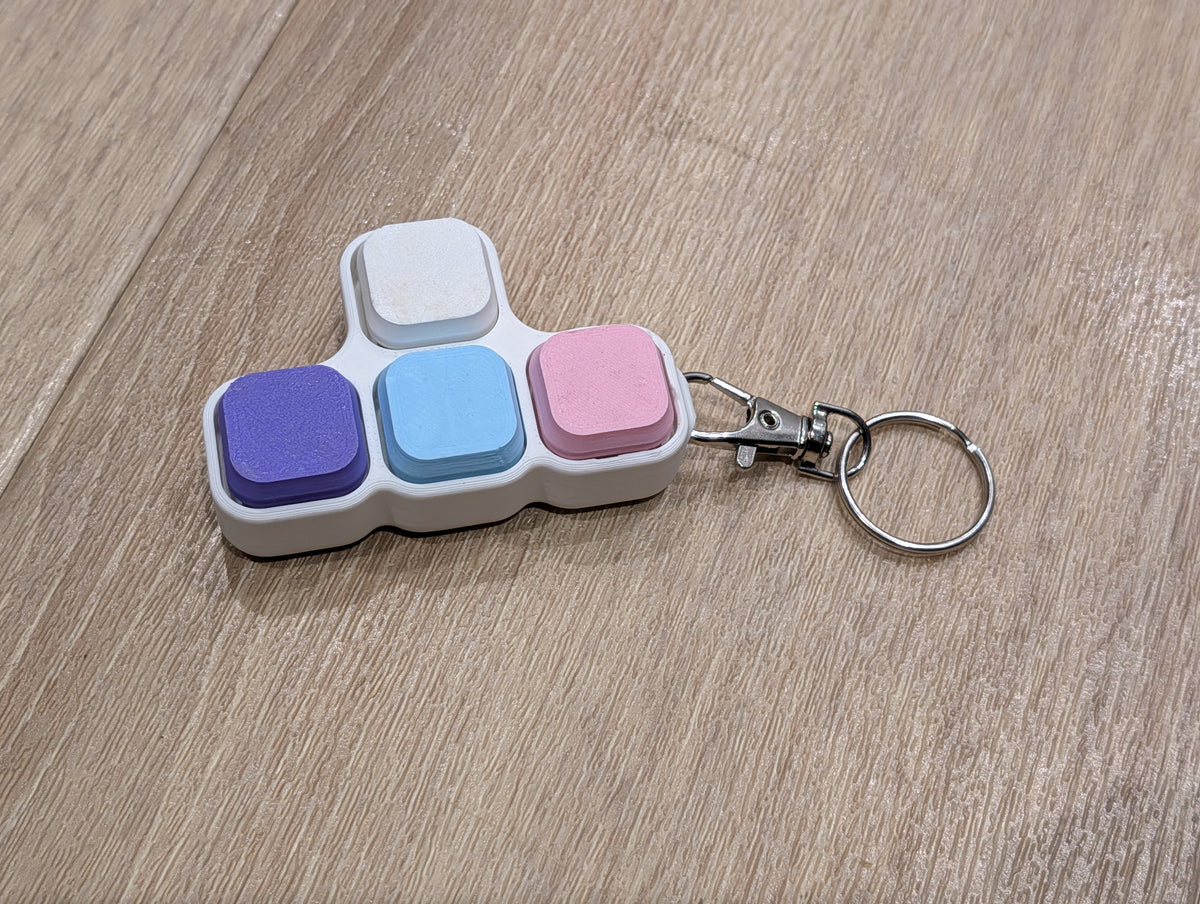 Calm Clicks T Shape – Our Tactile Button Fidget