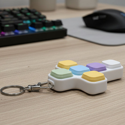 Calm Clicks Cross Shape – Our Tactile Button Fidget
